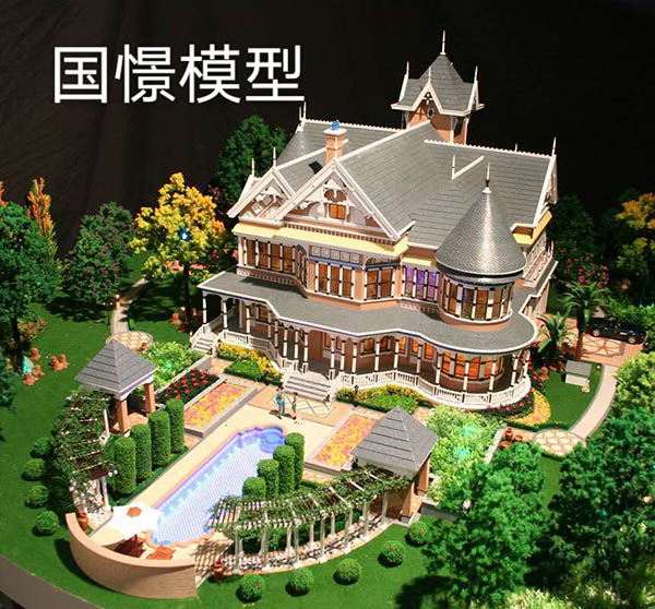 龙门县建筑模型
