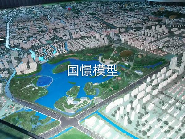 龙门县建筑模型