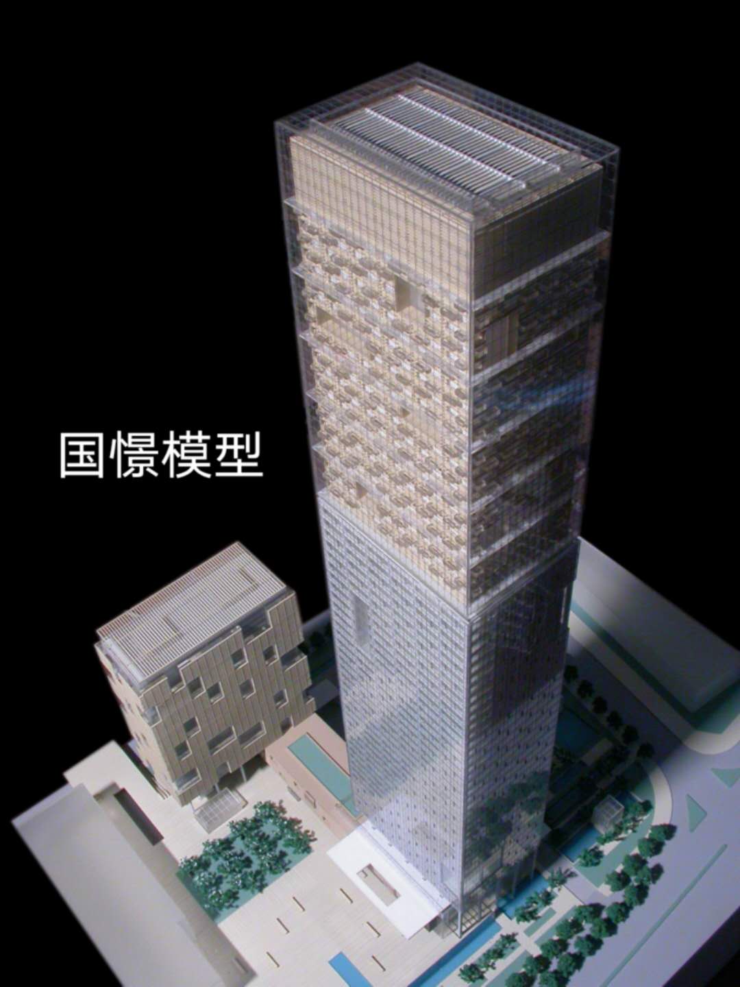 龙门县建筑模型